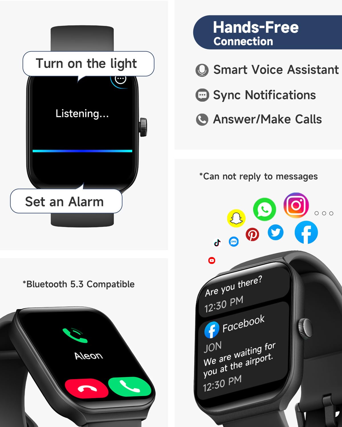 Foto 3 pulgar | SmartWatch Toobur Ip68 a Prueba De Agua Android E Ios - Venta Internacional