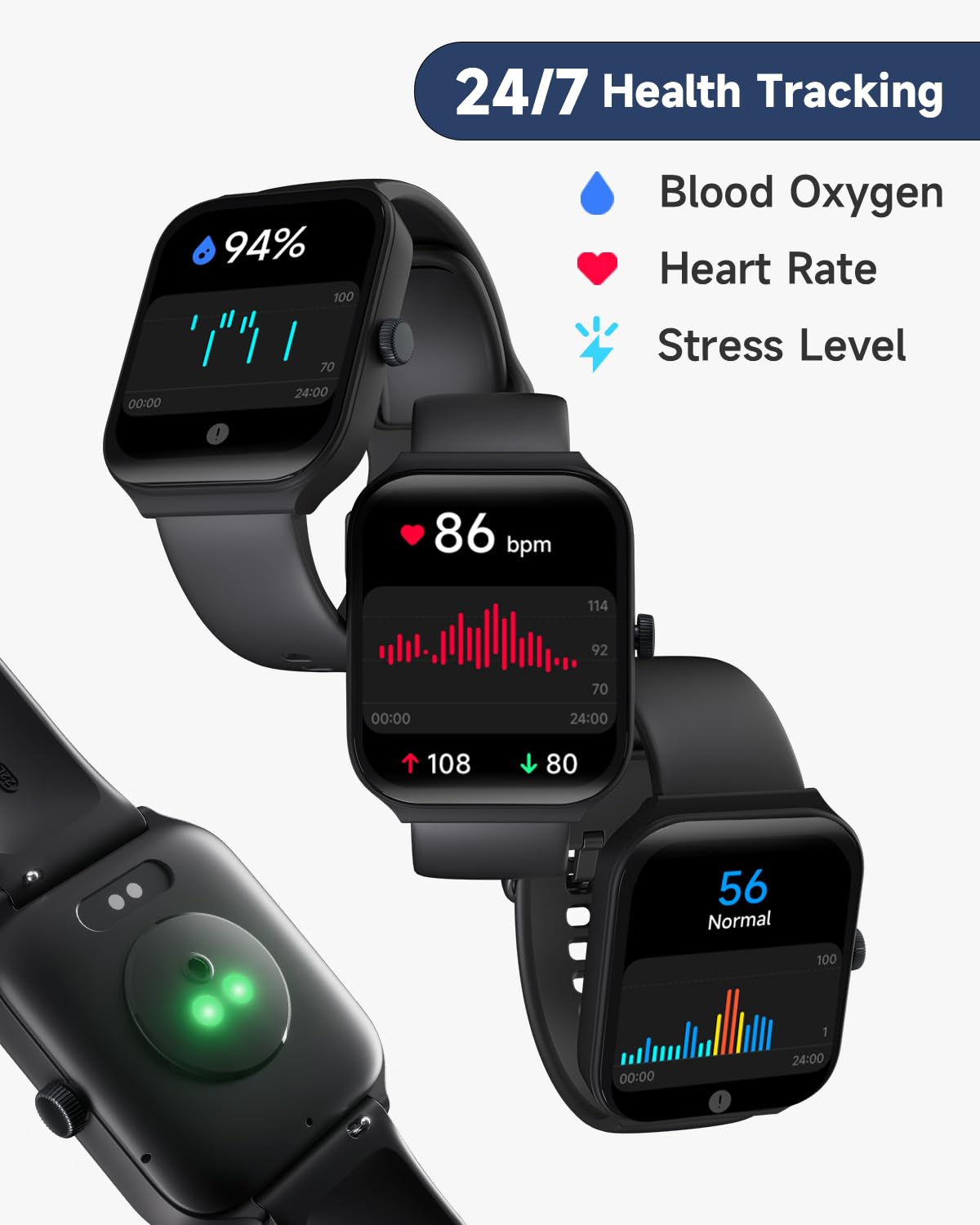 Foto 4 pulgar | SmartWatch Toobur Ip68 a Prueba De Agua Android E Ios - Venta Internacional