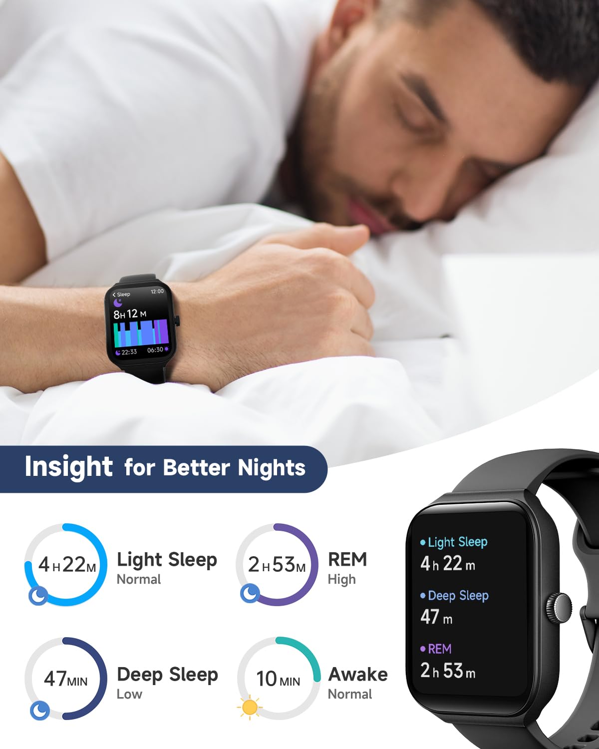 Foto 7 pulgar | SmartWatch Toobur Ip68 a Prueba De Agua Android E Ios - Venta Internacional