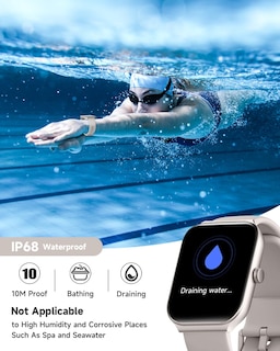 Foto 7 | Reloj Inteligente Toobur de 1,95 Pulgadas con Alexa y Rastreador de Actividad Física IP68 - Venta Internacional