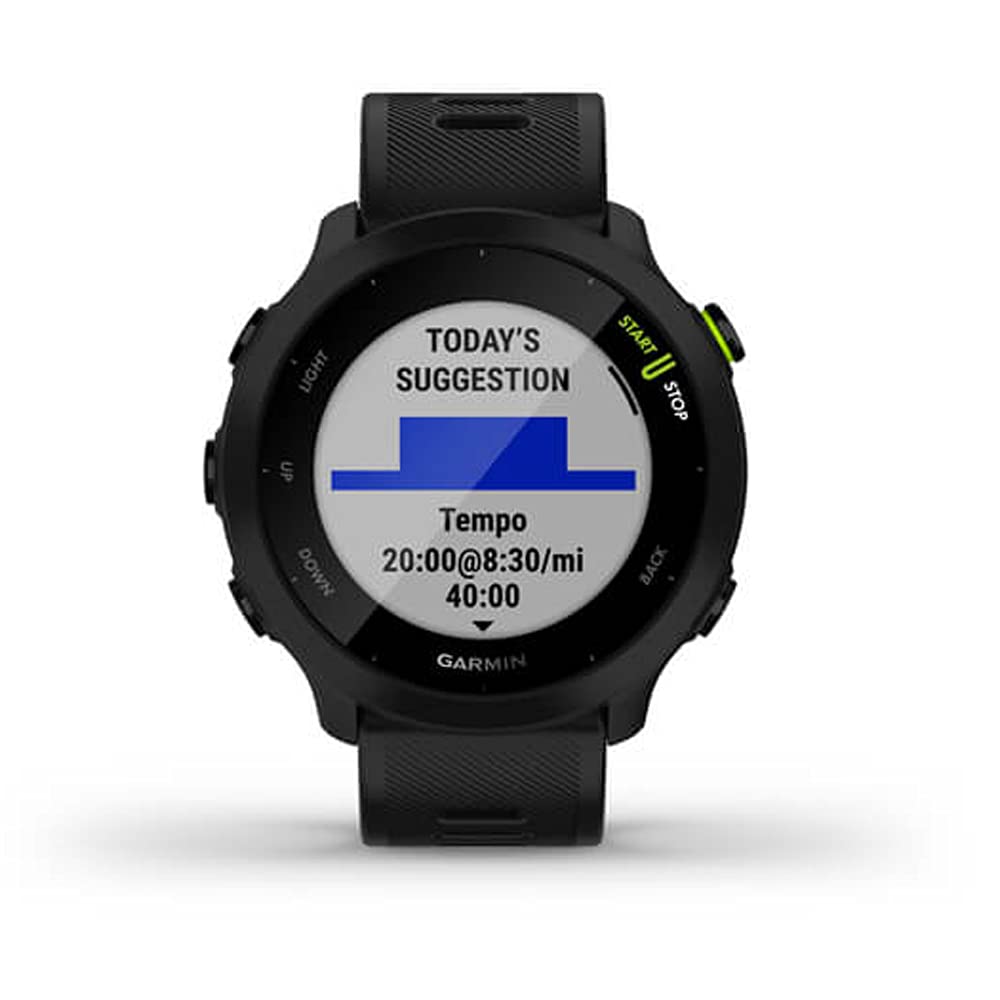 Foto 5 pulgar | Reloj Gps Para Correr Garmin Forerunner 55 Negro + 2 Protectores De Pantalla - Venta Internacional.