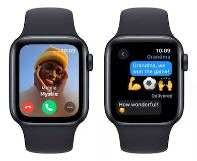 Foto 4 | Apple Watch SE GPS 2da Gen 44 mm Correa Deportiva Medianoche
