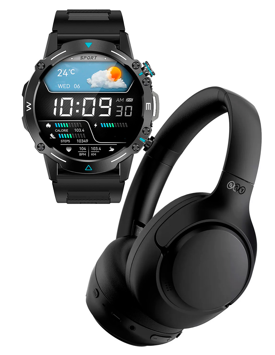 Foto 2 | Reloj Inteligente M42 PETUKITA BOX con Pantalla HD y Auriculares Bluetooth