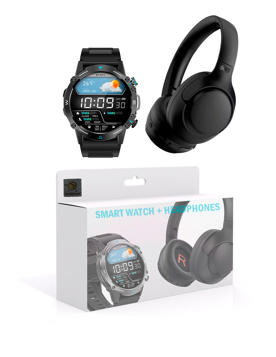 Foto 7 | Reloj Inteligente M42 PETUKITA BOX con Pantalla HD y Auriculares Bluetooth