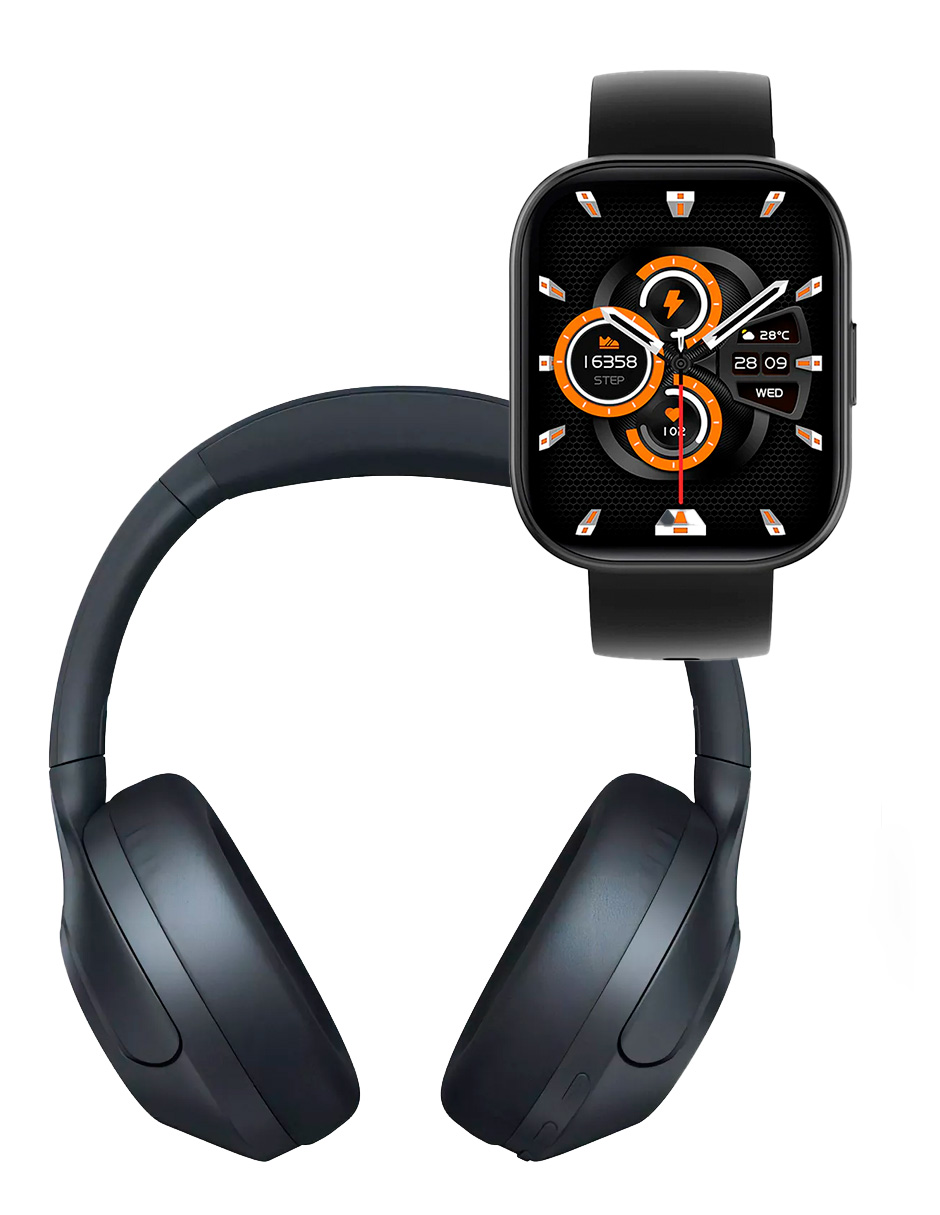 Foto 2 | Smartwatch Combo Nero P+68 con Auriculares Inalámbricos Petukita Box