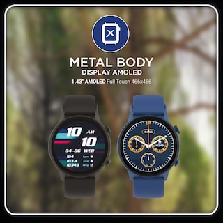 Foto 7 | Reloj Inteligente X-View Quantum Watch Q9 AMOLED 1.43" con Bluetooth Medidor de Pulsaciones y Oxígeno Batería 5-7 Días