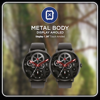Foto 6 | Smartwatch Q8 X-View Pantalla AMOLED Llamadas Medidor de Pulsaciones y Resistencia al Agua