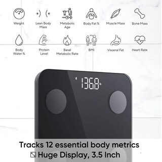 Foto 2 | Báscula Inteligente Wyze Scale S Para Peso Corporal Y Grasa De 180 Kg - Venta Internacional.