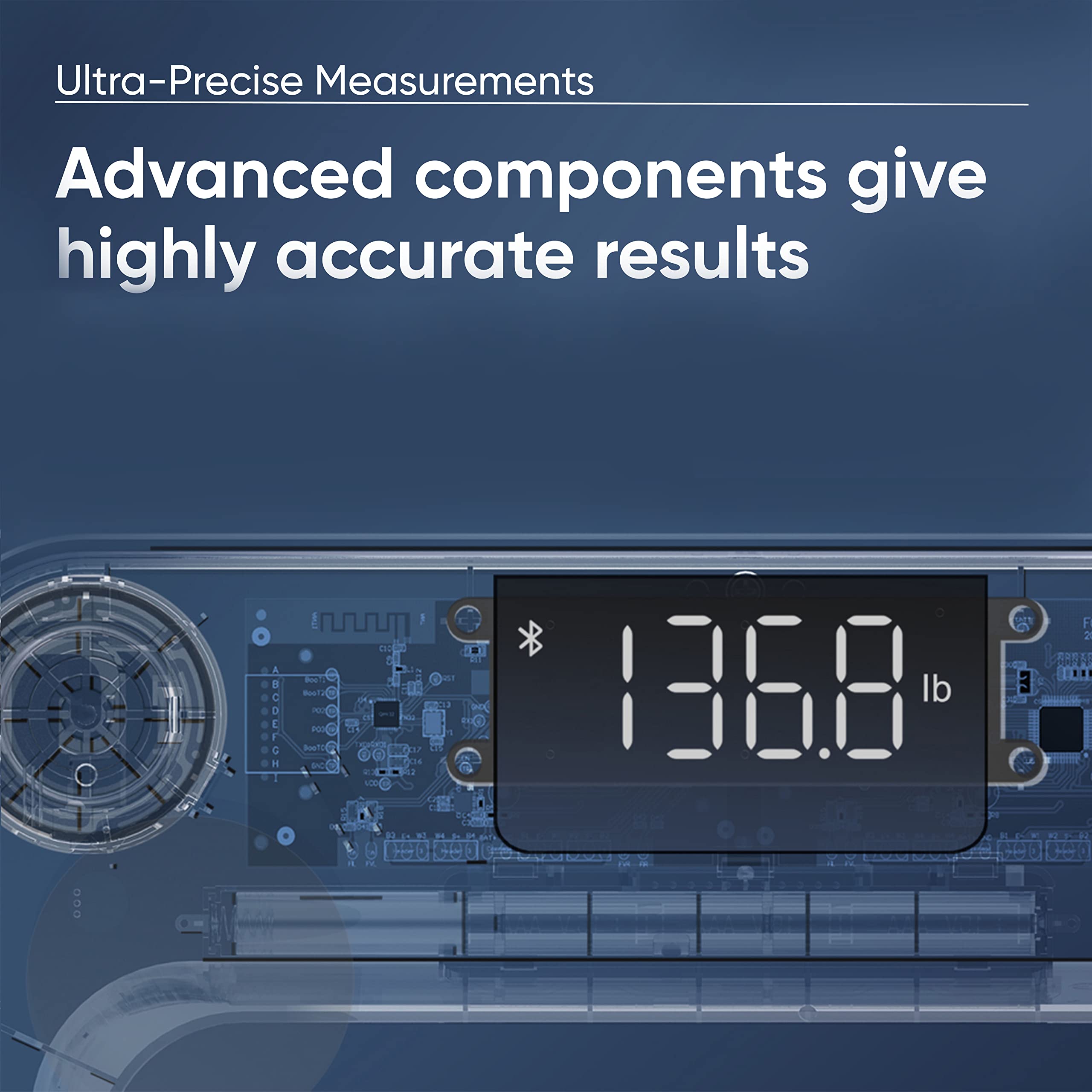 Foto 5 | Báscula Inteligente Wyze Scale S Para Peso Corporal Y Grasa De 180 Kg - Venta Internacional.