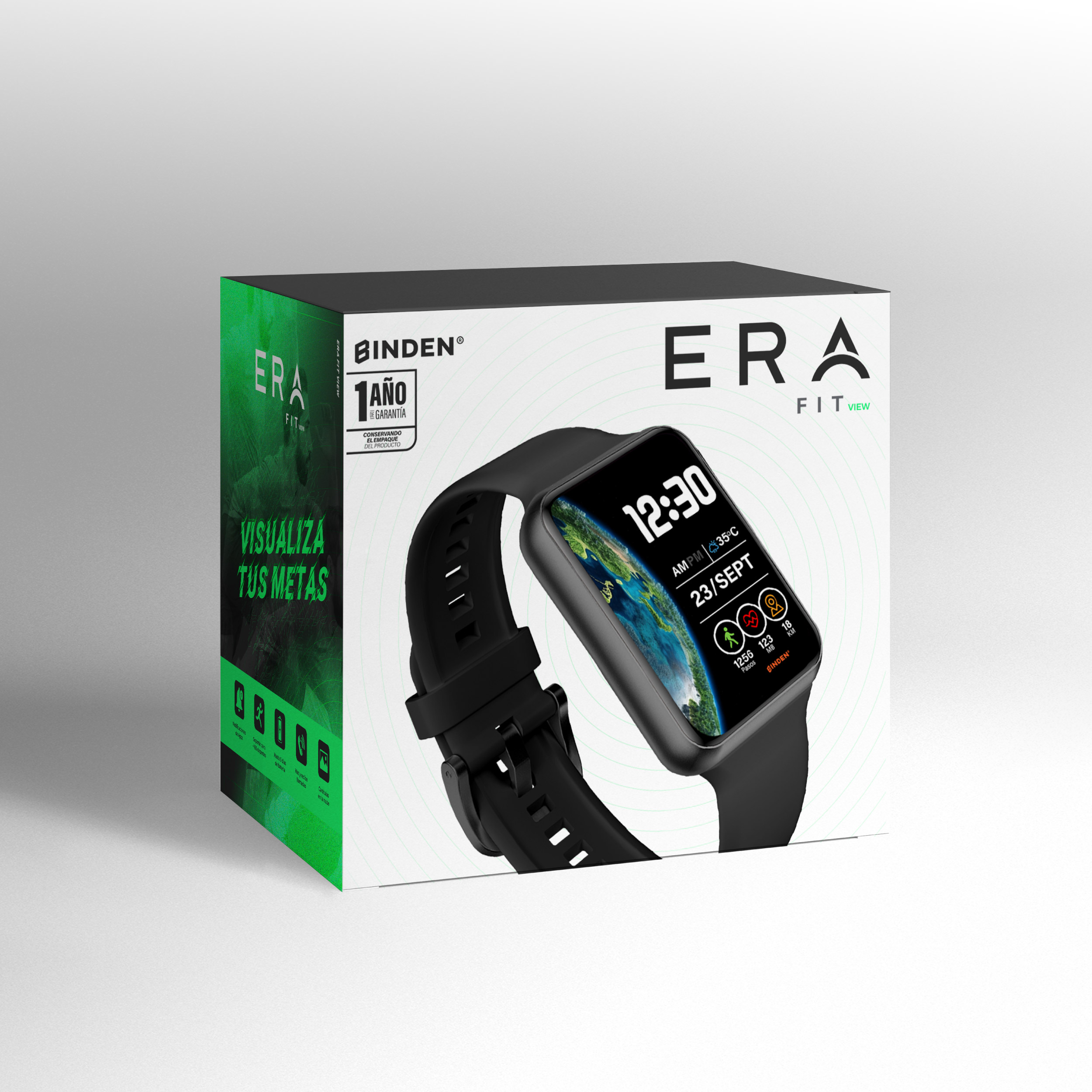 Foto 5 pulgar | Smartband Binden Era Fit View Amoled 1.74” Realiza Llamadas