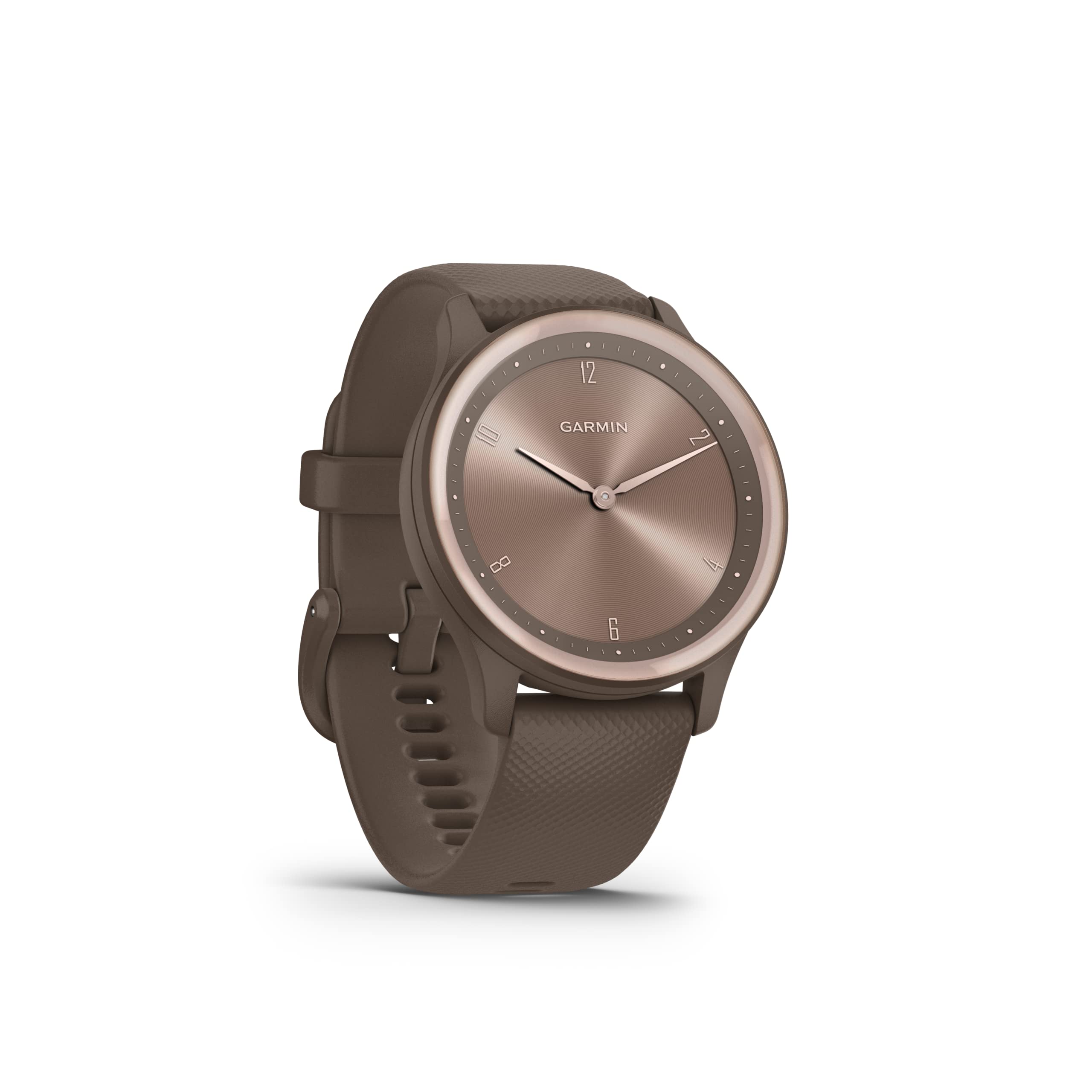 Foto 4 pulgar | Reloj Inteligente Garmin Vivomove Sport Hybrid Con Pantalla Táctil, Color Cacao - Venta Internacional.