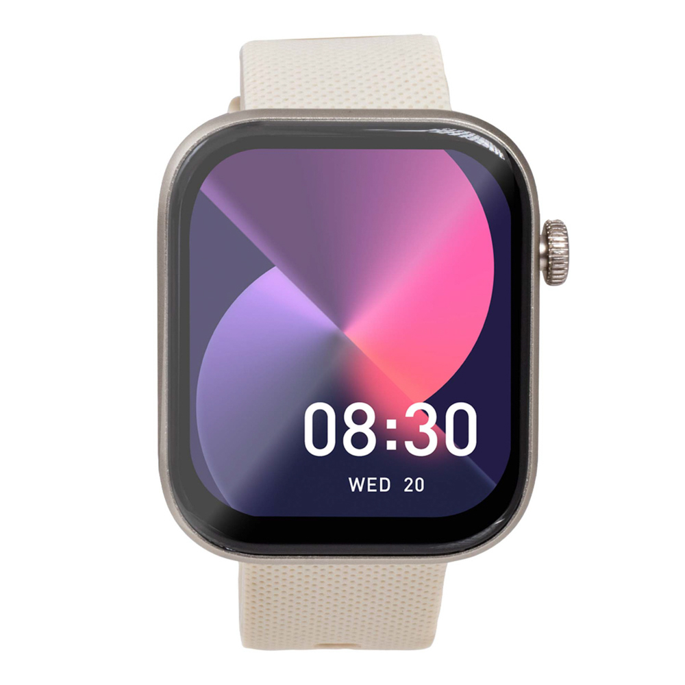 Smartwatch Reloj Inteligente STF Kronos Solaris Beige