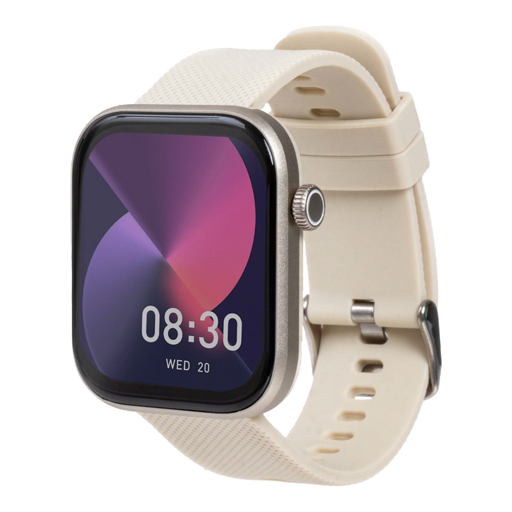 Foto 4 pulgar | Smartwatch Reloj Inteligente STF Kronos Solaris Beige