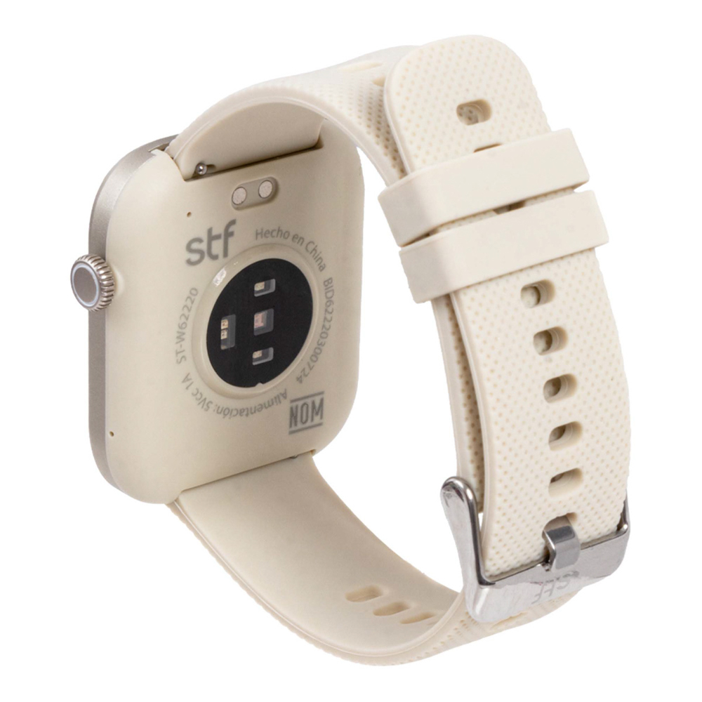 Foto 5 pulgar | Smartwatch Reloj Inteligente STF Kronos Solaris Beige