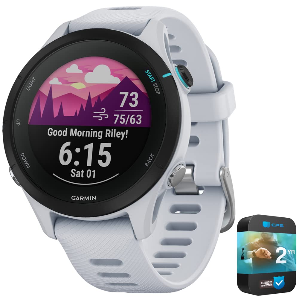 Reloj Inteligente Gps Garmin Forerunner 255 Music Con Paquete De 2 Años De Cps - Venta Internacional.