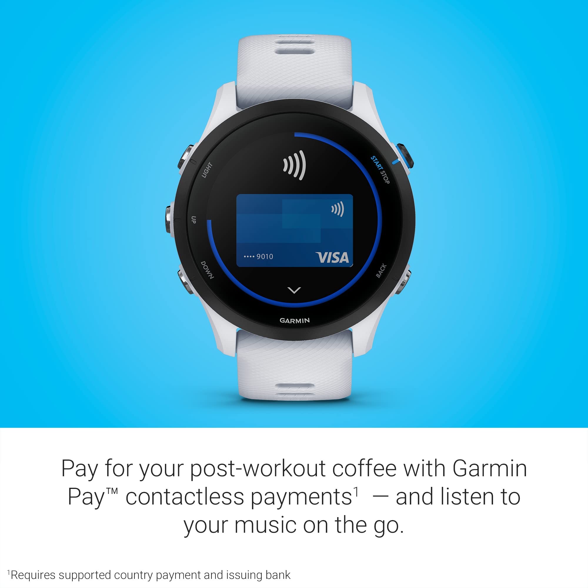 Foto 6 pulgar | Reloj Inteligente Garmin Forerunner 255 Music Gps Blanco - Venta Internacional.