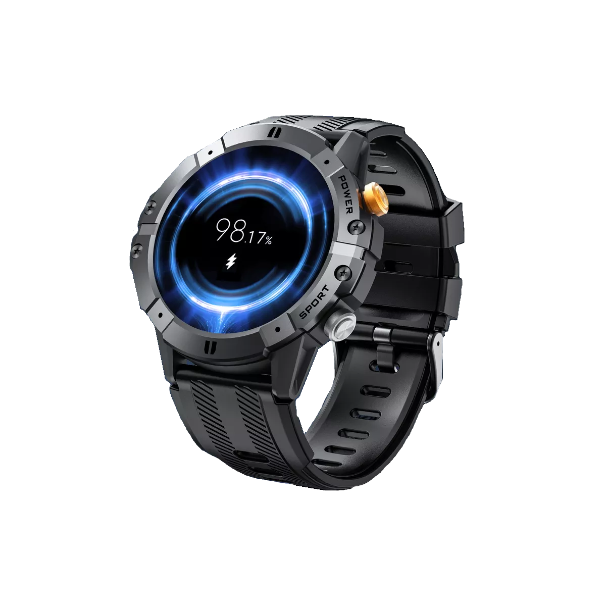 Smartwatch Reloj Inteligente Resistente Al Agua Eo Safe Imports Esi-15458 Negro