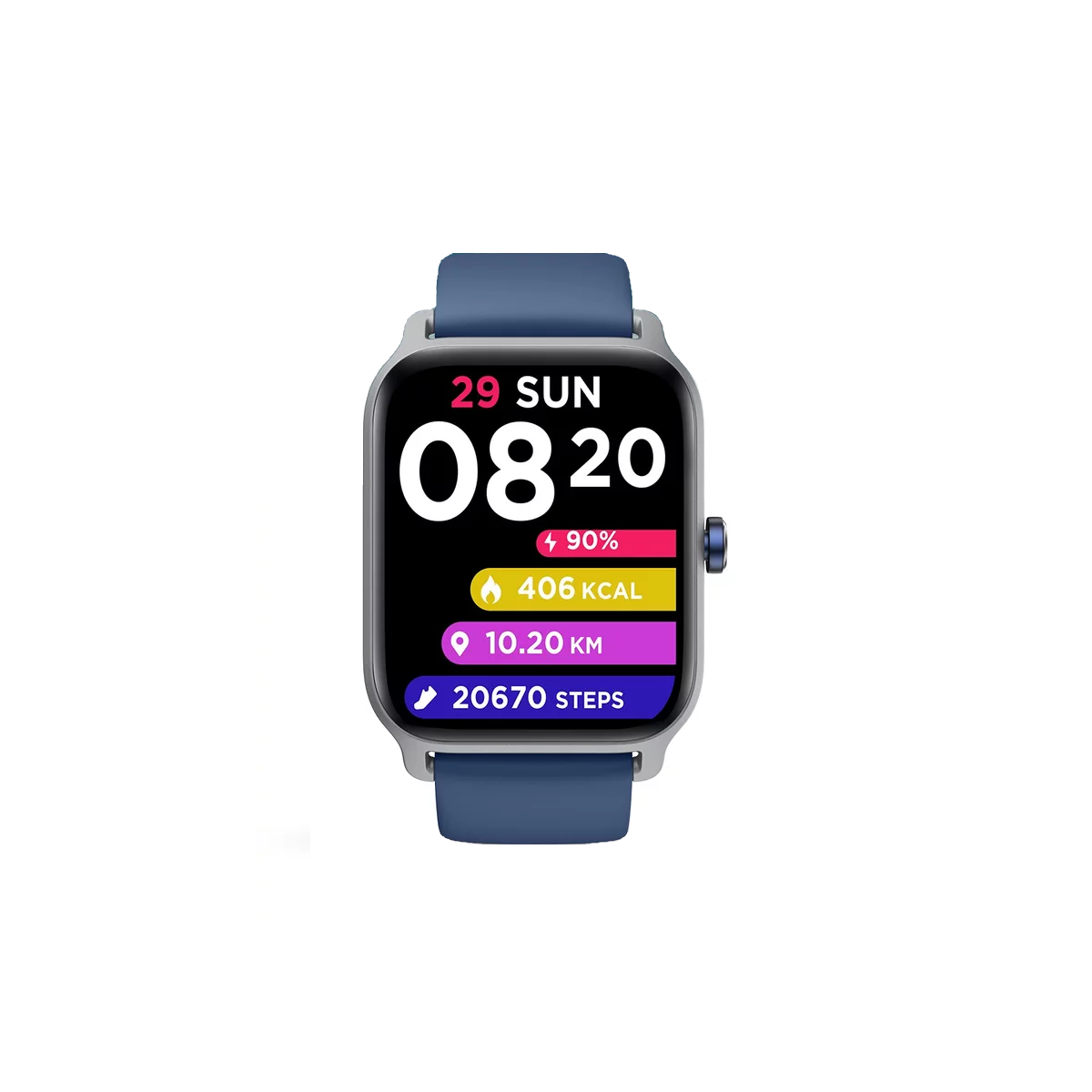 Smartwatch Reloj Inteligente Bluetooth Eo Safe Imports Esi-15459 Azul