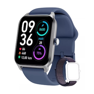 Foto 2 | Smartwatch Reloj Inteligente Bluetooth Eo Safe Imports Esi-15459 Azul