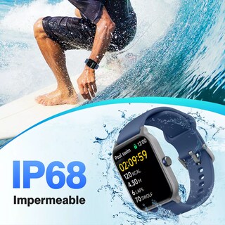 Foto 5 | Smartwatch Reloj Inteligente Bluetooth Eo Safe Imports Esi-15459 Azul