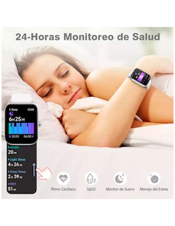 Foto 5 | Reloj Inteligente Id-w19 Petukita Box Pantalla Hd Llamadas Bluetooth Compatible Con Asistente Virtual