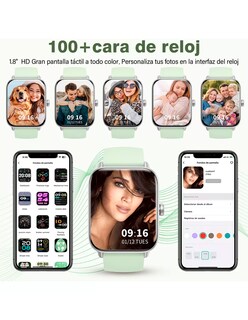 Foto 3 | Reloj Inteligente Id-w19 Petukita Box Pantalla Hd Llamadas Bluetooth Compatible Con Asistente Virtual