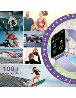 Foto 6 | Reloj Inteligente Id-w19 Petukita Box Pantalla Hd Llamadas Bluetooth Compatible Con Asistente Virtual