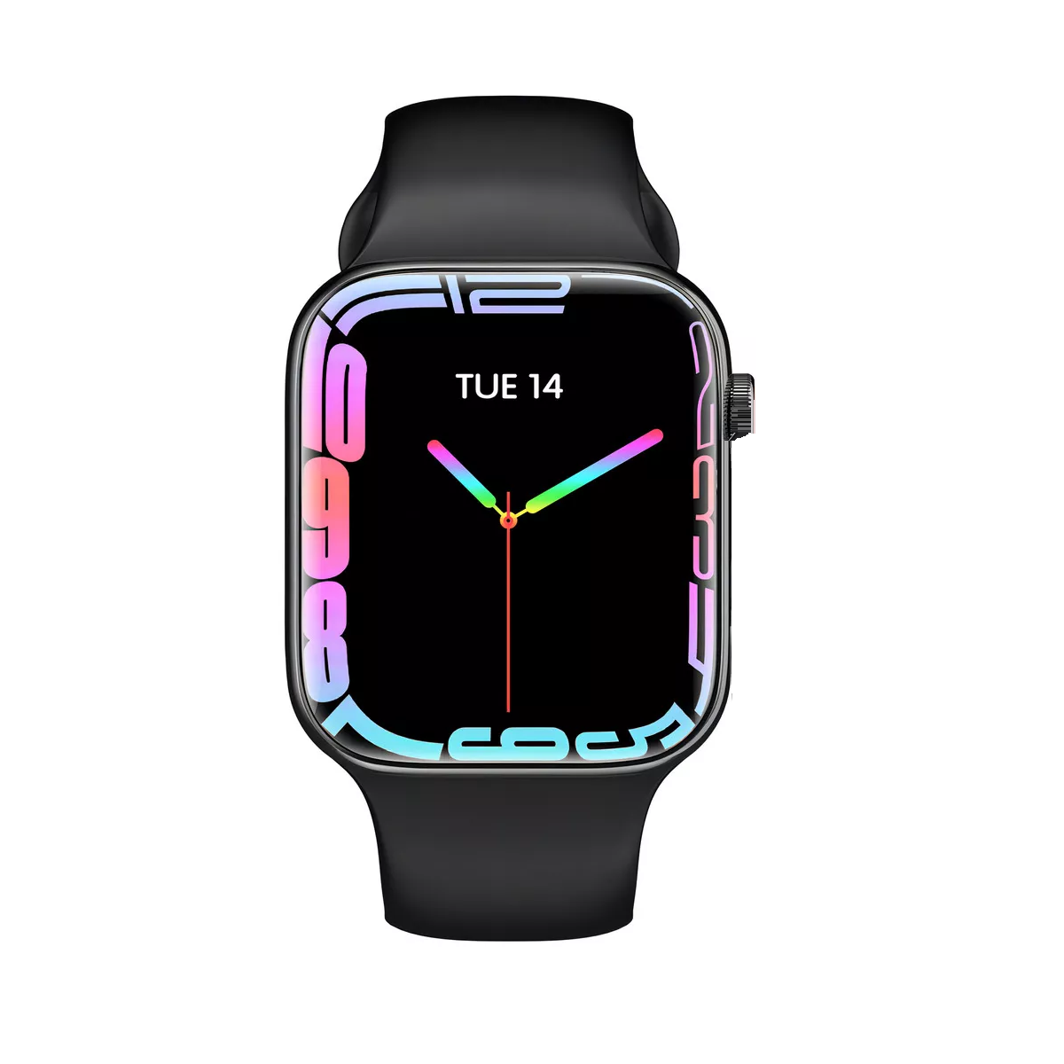 Reloj Inteligente Smartwatch Bluetooth, Pantalla Táctil  Eo Safe Imports  Esi-15736 Negro