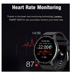 Foto 3 | Smartwatch Keluona Zl02 Con Correa De Silicona - Color Azul Wünd