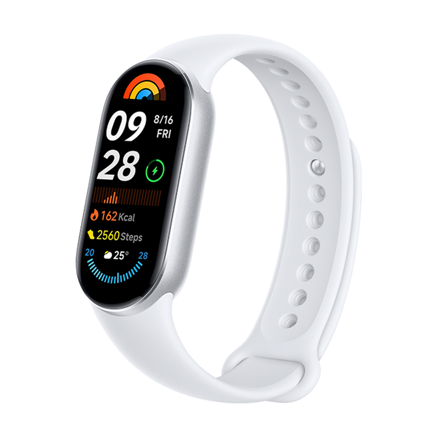 Foto 2 pulgar | Xiaomi Smart Band 9 Plata