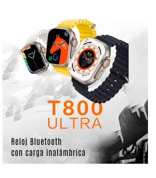 Foto 4 pulgar | Reloj Inteligente T800 Ultra Smartwatch con Pantalla HD