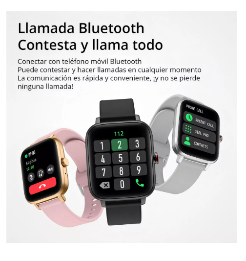 Foto 3 pulgar | Smartwatch Colmi P8max Plateado para Hombre y Mujer