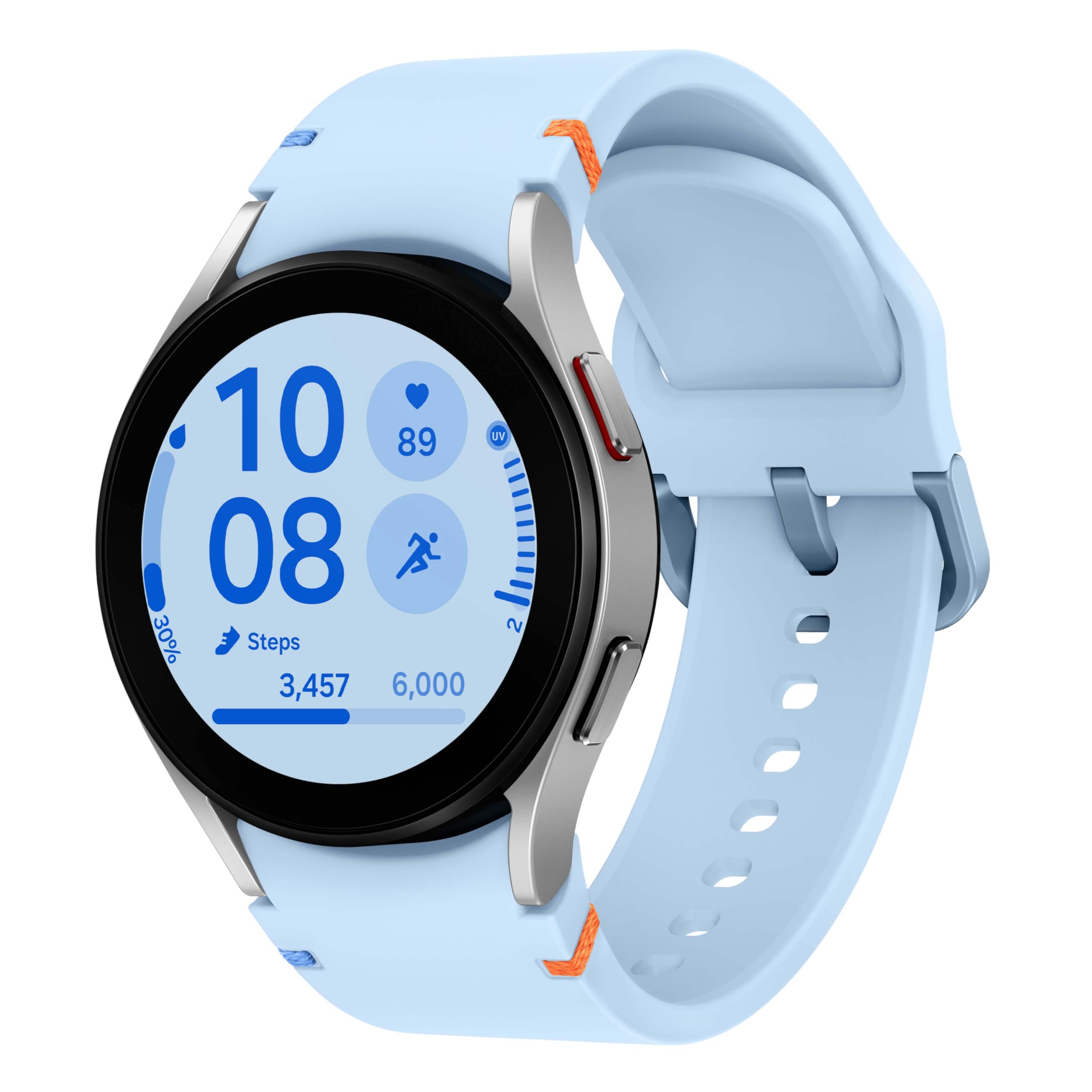 Foto 2 pulgar | Reloj Inteligente Samsung Galaxy Watch Fe 40 Mm Bluetooth 2024 Plateado - Venta Internacional.