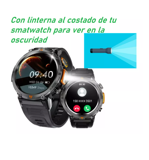 Foto 4 pulgar | Reloj Smartwatch Ke3 Negro