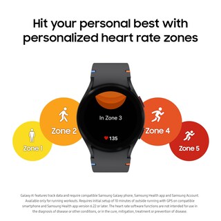 Foto 4 | Reloj Samsung Galaxy Watch Fe Negro-Venta Internacional