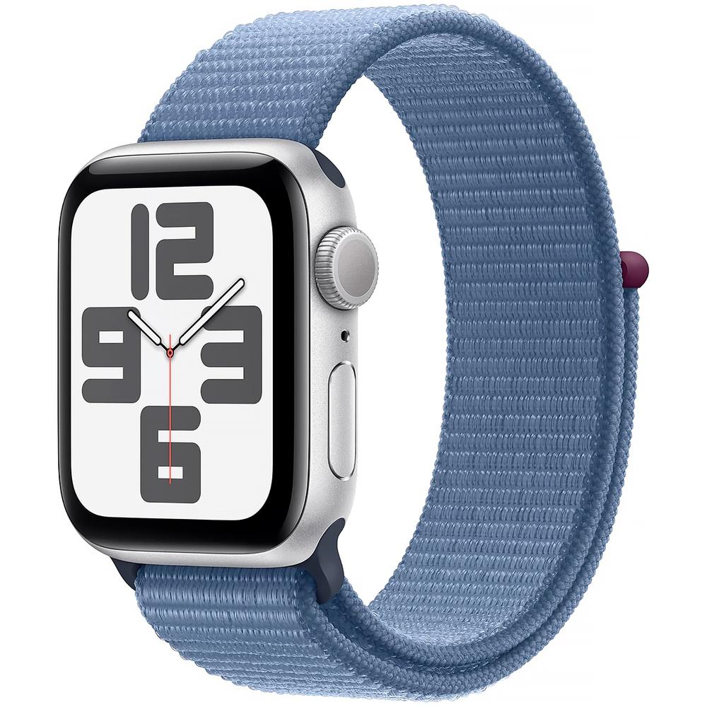 Reloj Apple Watch Se 2da Gen 40mm Aluminio Silver Deportivo Winter Blue