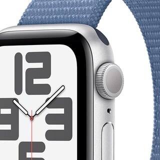 Foto 2 | Reloj Apple Watch Se 2da Gen 40mm Aluminio Silver Deportivo Winter Blue