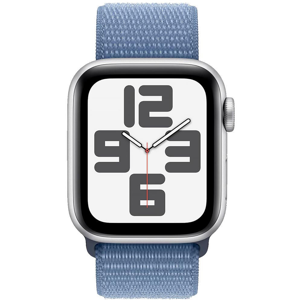 Foto 6 pulgar | Reloj Apple Watch Se 2da Gen 40mm Aluminio Silver Deportivo Winter Blue