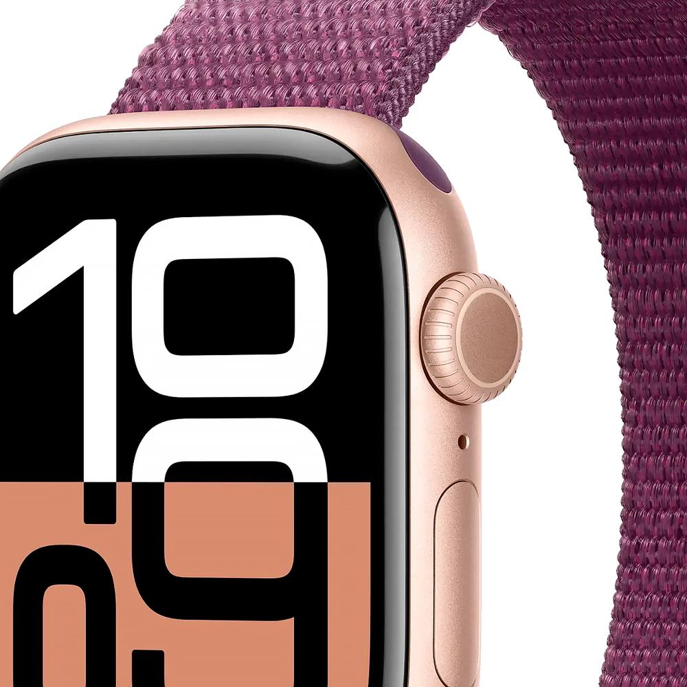 Foto 3 pulgar | Reloj Apple Watch Series 10 Gps 42 mm Aluminio Rose Gold Deportivo Plum
