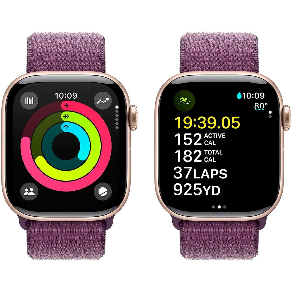 Foto 4 pulgar | Reloj Apple Watch Series 10 Gps 42 mm Aluminio Rose Gold Deportivo Plum