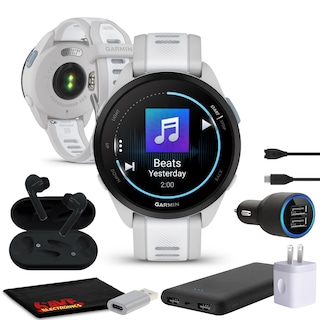 Foto 1 | Reloj Inteligente Garmin Forerunner 165 Music Con Gps Running, Color Gris - Venta Internacional.