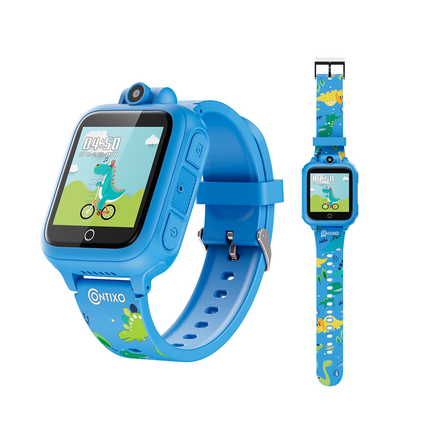 Foto 2 pulgar | Reloj Inteligente Contixo Kw01 Azul con Cámara Juegos Música para Niños - Venta Internacional
