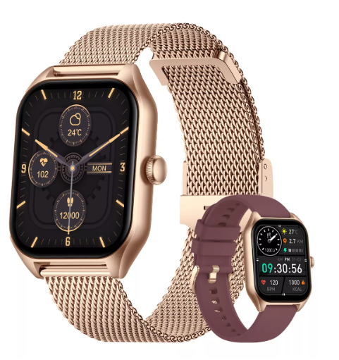 Smartwatch Violeta 1.85 " Llamada Bluetooth para Mujer