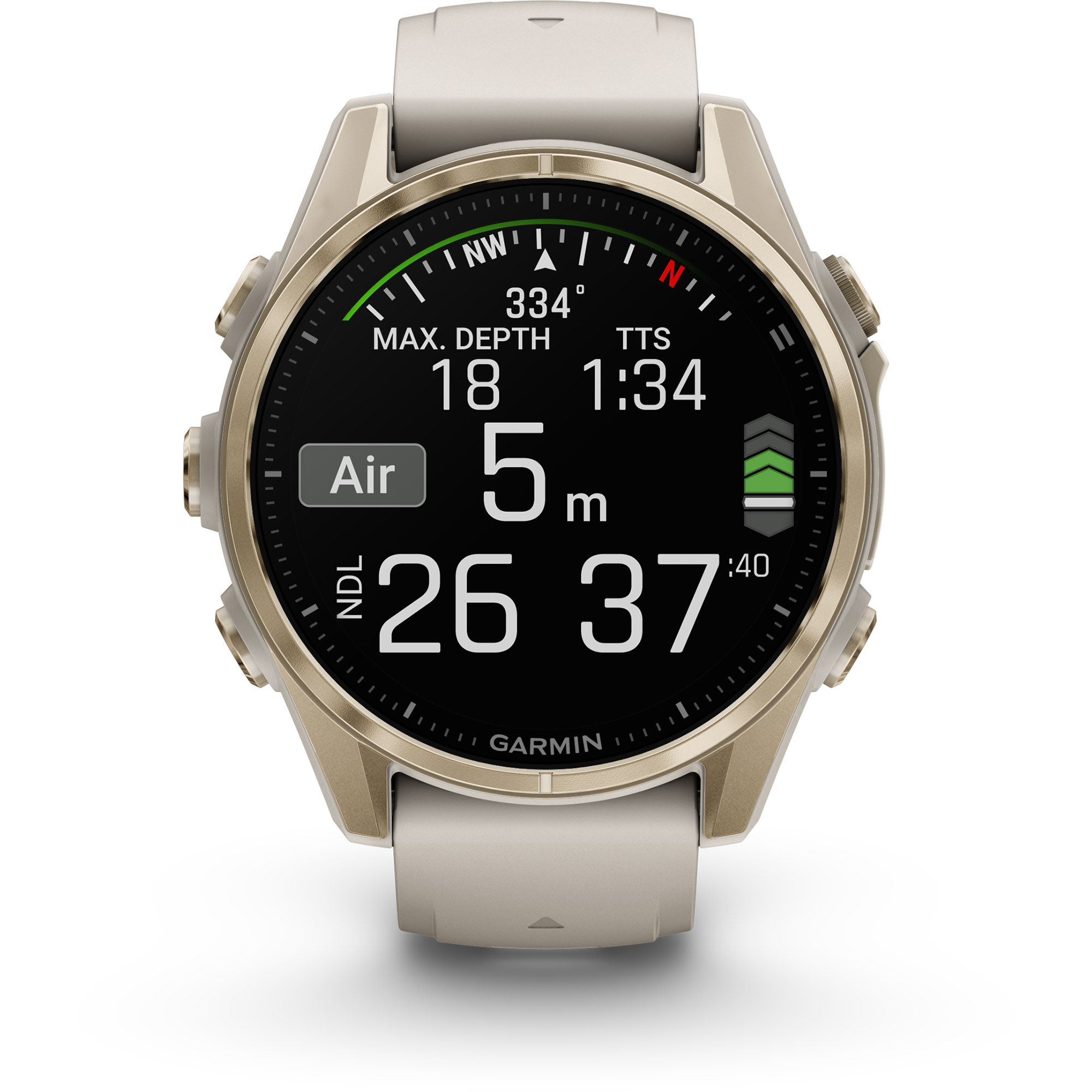 Foto 2 | Smartwatch Garmin Fenix 8, 43mm Amoled, Sáfiro