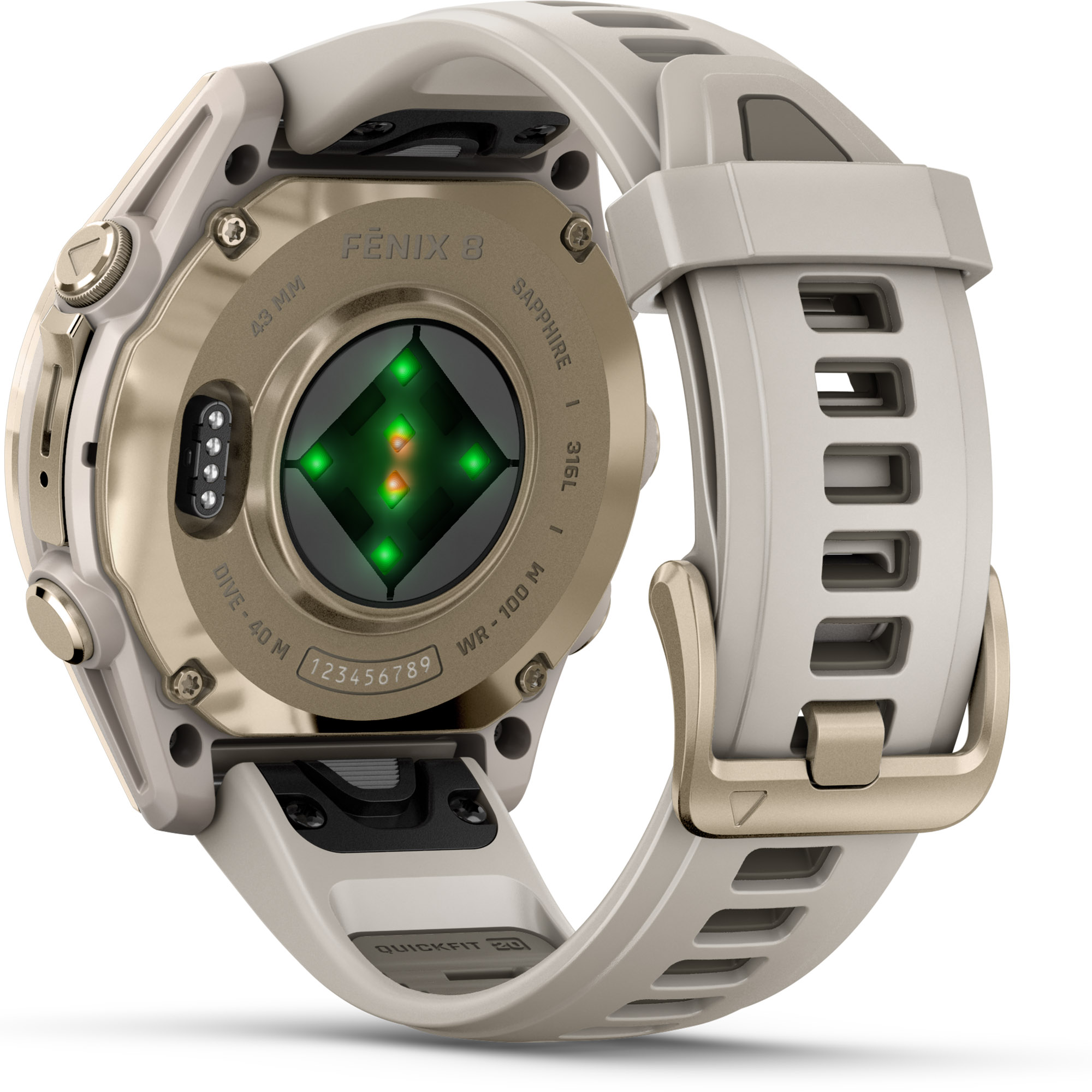 Foto 6 | Smartwatch Garmin Fenix 8, 43mm Amoled, Sáfiro