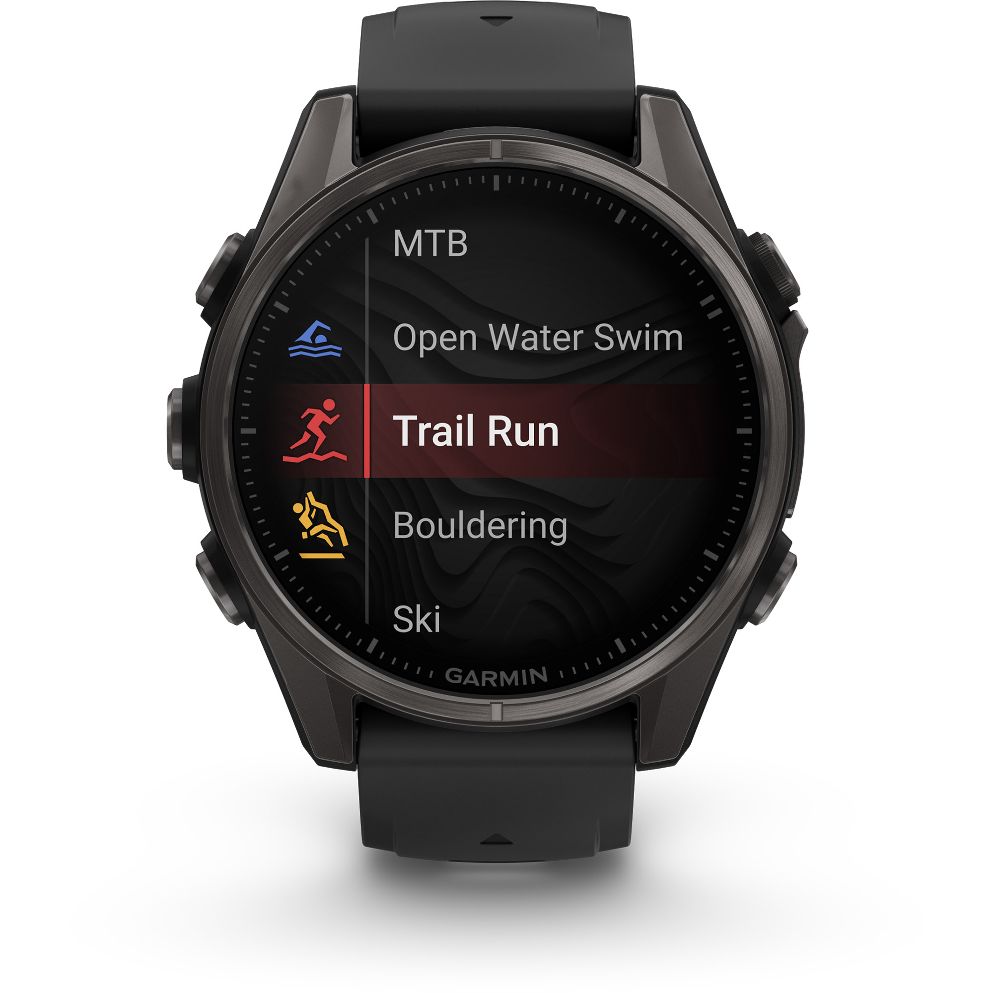 Smartwatch Garmin Fenix 8, 43mm Amoled, Sáfiro