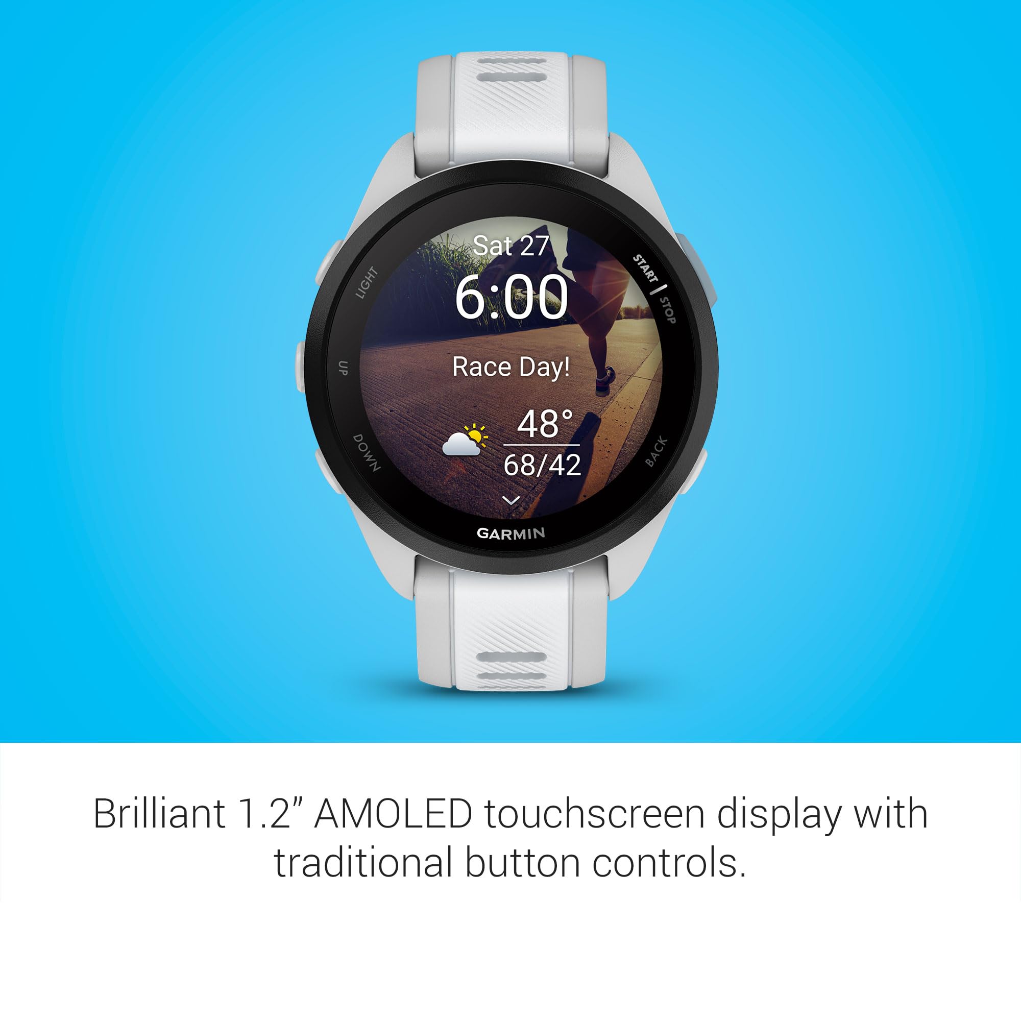Foto 4 pulgar | Reloj Inteligente Garmin Forerunner 165 Con Pantalla Amoled - Venta Internacional.