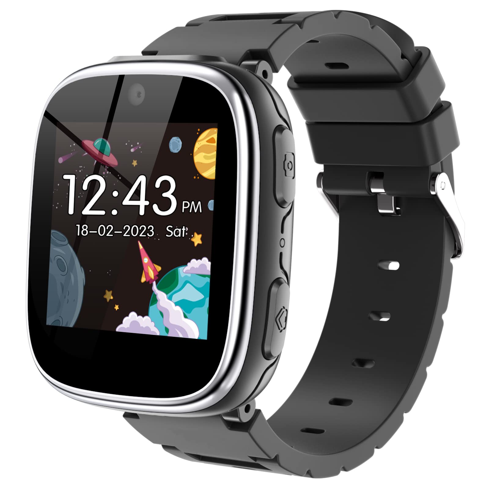 Foto 2 pulgar | Juego Smart Watch Berilona Para Niños De 4 A 12 Años Con 15 Juegos, Color Negro - Venta Internacional.