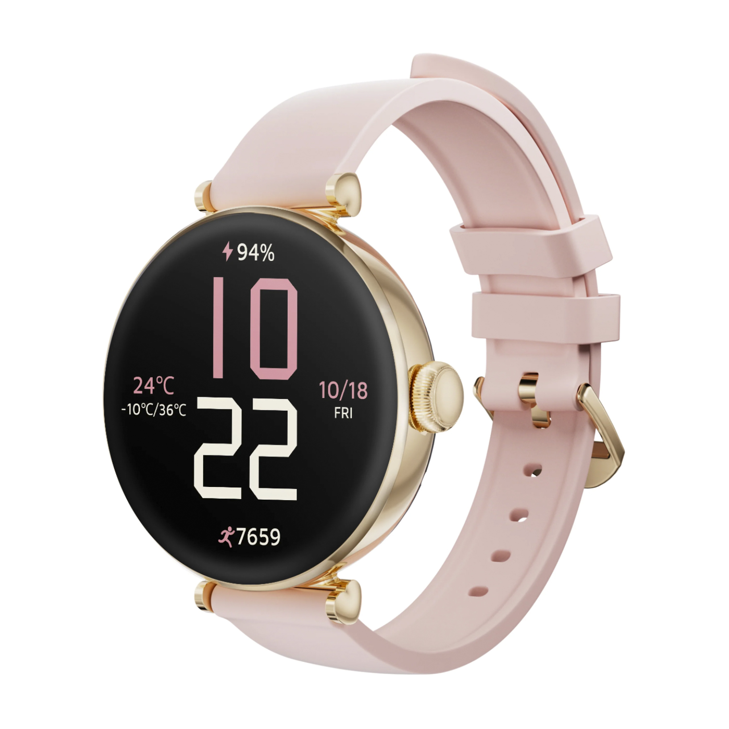 Foto 2 pulgar | Smartwatch Kieslect Pura Rosa