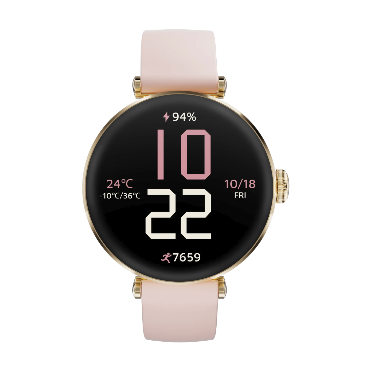 Foto 3 pulgar | Smartwatch Kieslect Pura Rosa